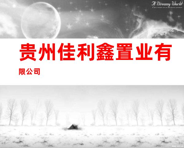 贵州佳利鑫置业有限公司